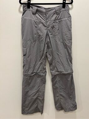 Cabela’s Women’s Gray Convertible Zip-Off Hiking Pants UPF 50 Size 6/32